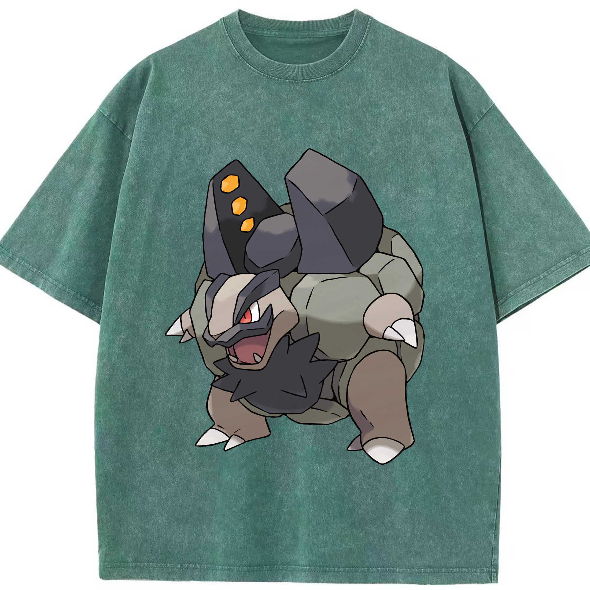（画像用） ポケットモンスター Pokémon 綿100% ヴィンテージ風 半袖Tシャツ（フロントプリント）